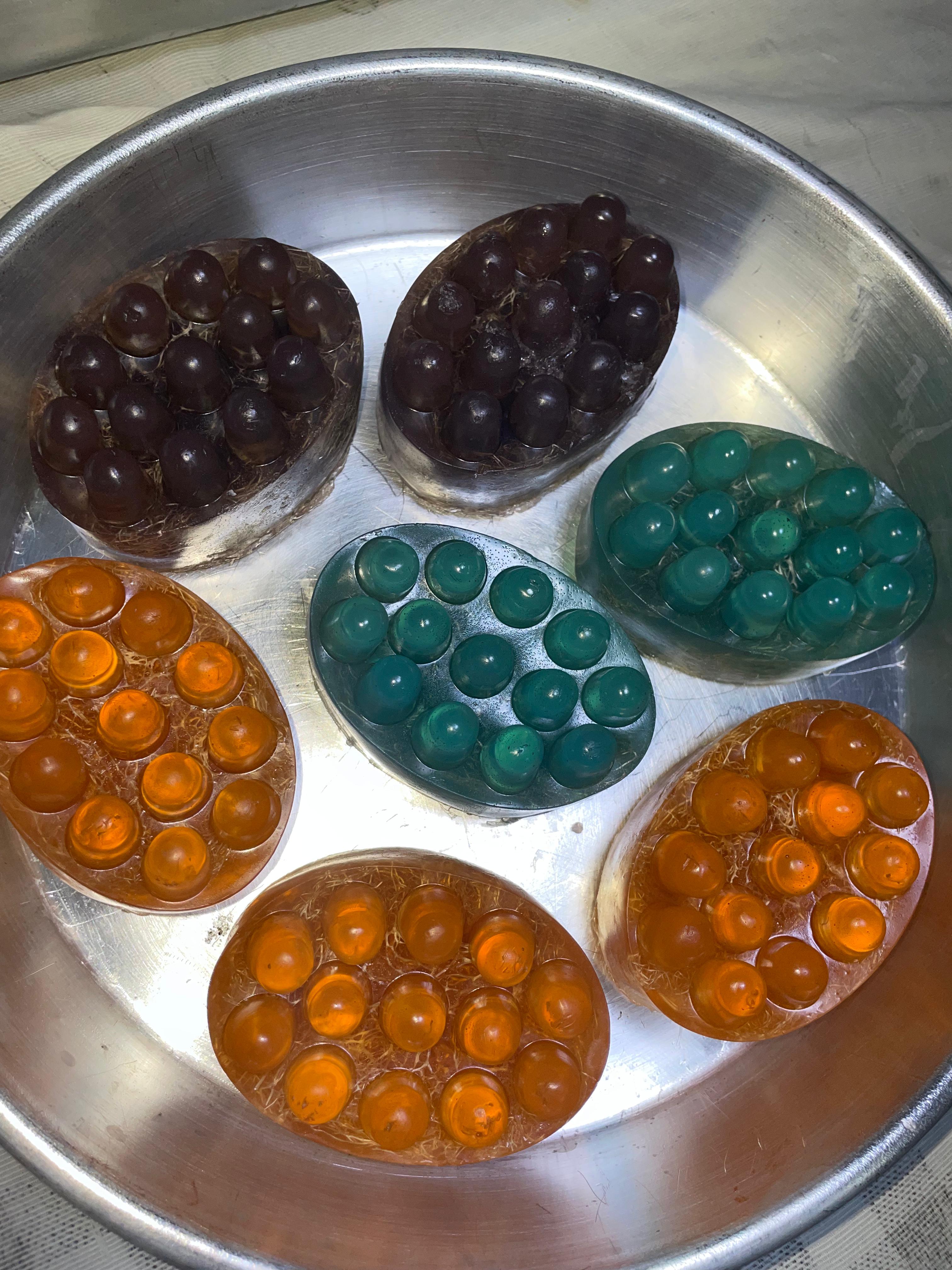 Detalhe do processo de saboaria